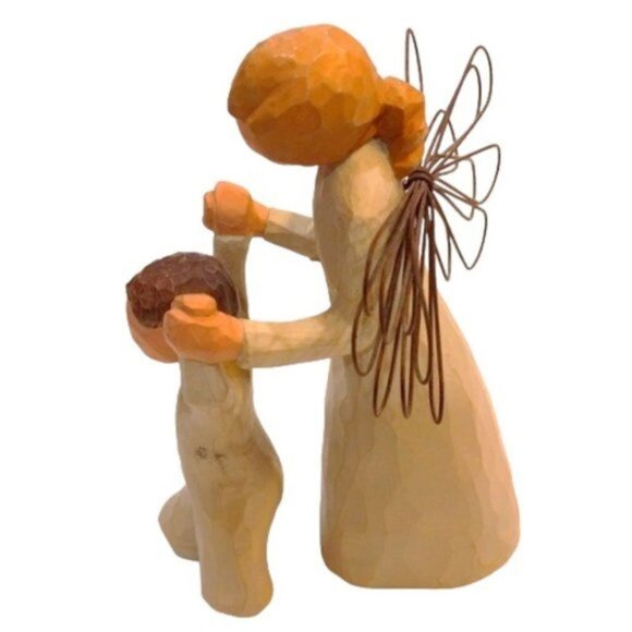 Vintage Willow Tree Figurine Guardian Angel Susan Lordi Demdaco 2000 - Picture 2 of 7